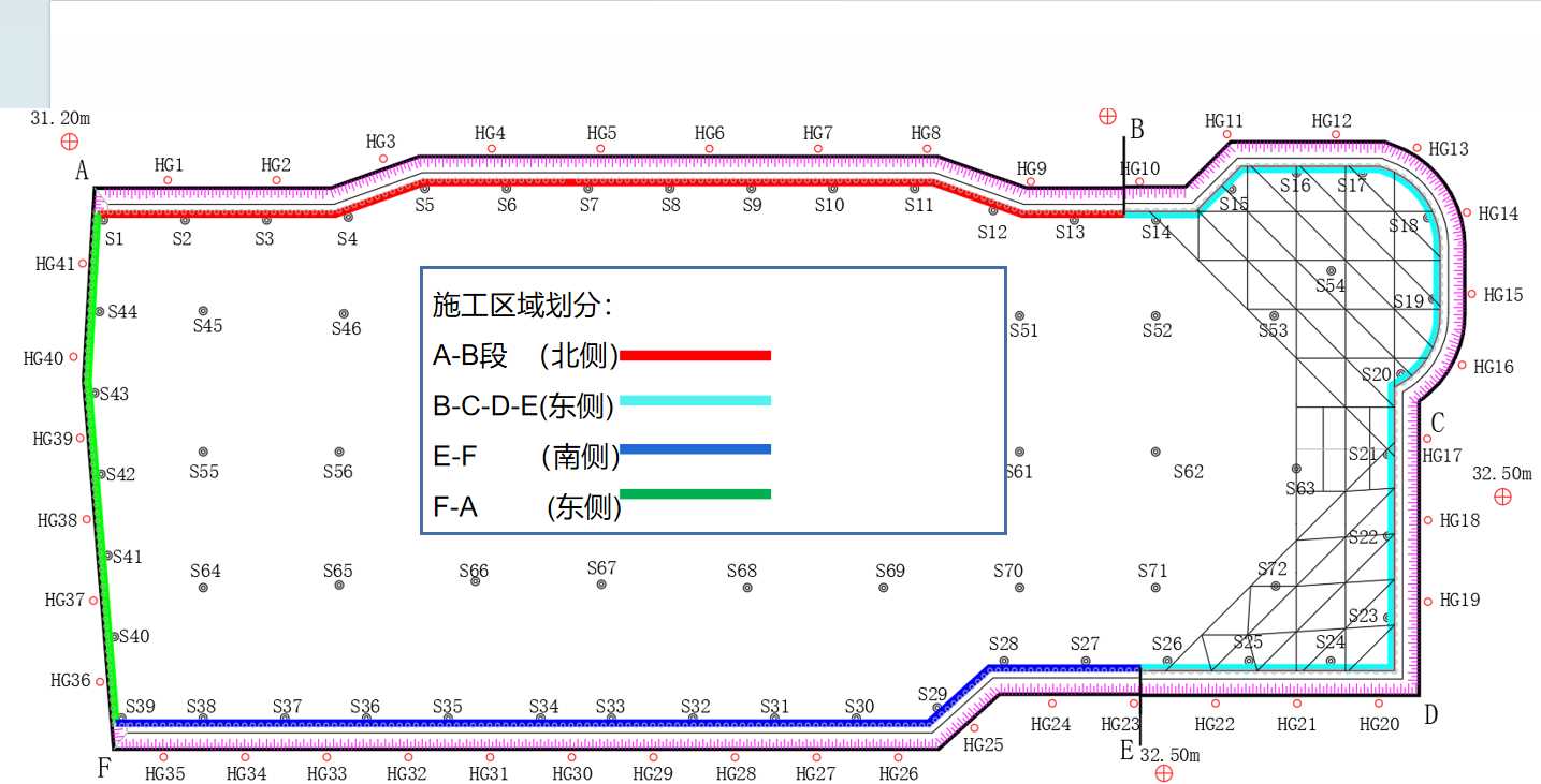蚌埠禹会区基坑支护设计